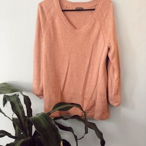 Peach sweater